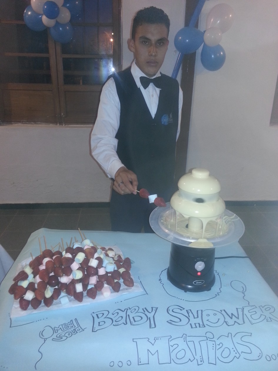 alquiler fuente de chocolate