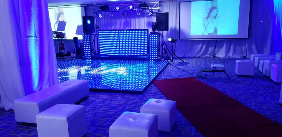 Alquiler pista baile led bogota